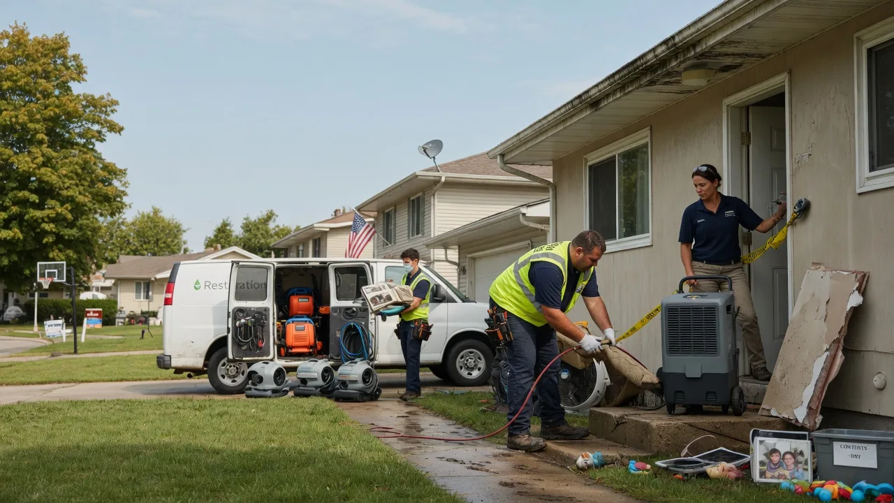 Water Damage Restoration in North East, PA near me
